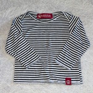 redfish clothing striped long sleeve top